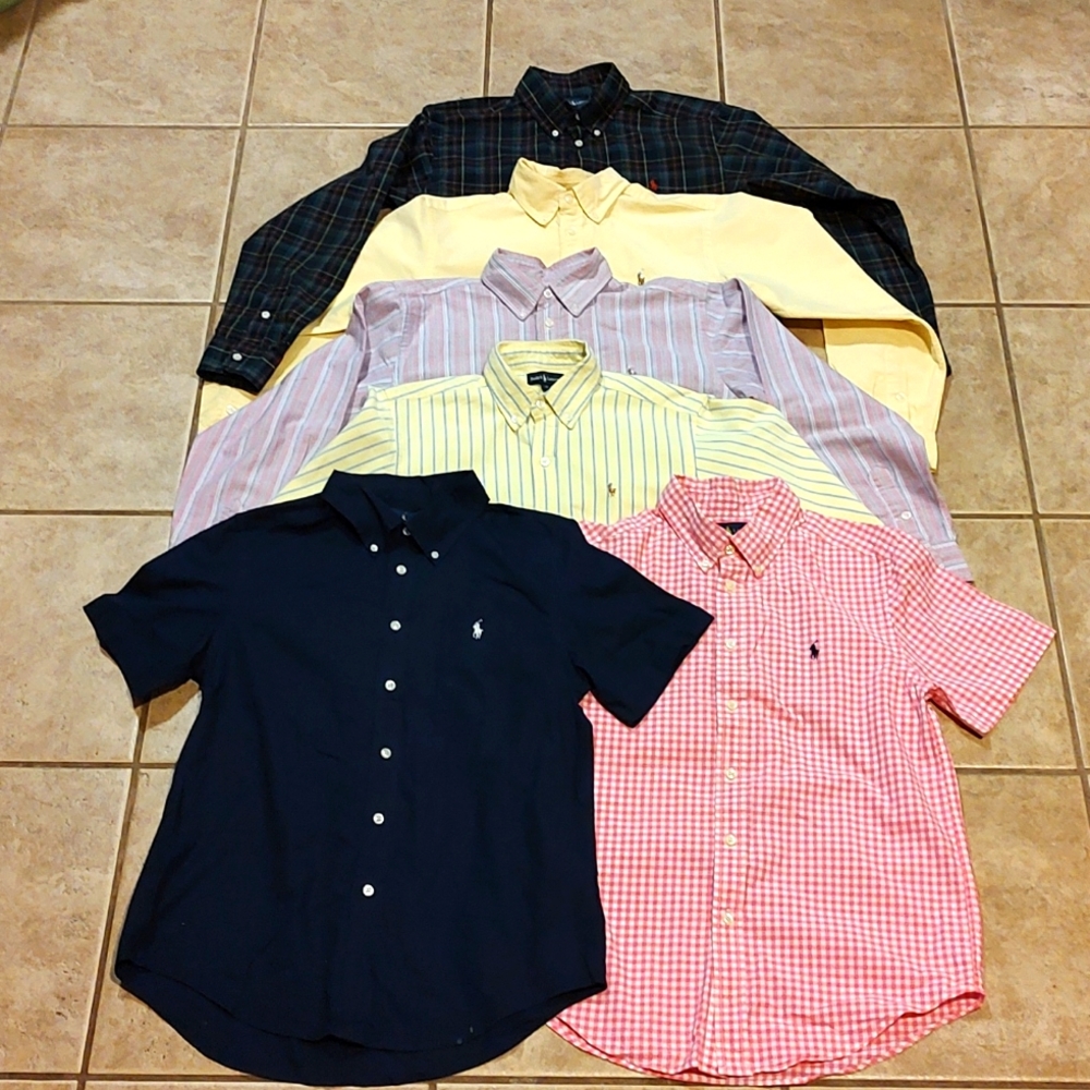 Bundle sale ‼️ boys Polo Ralph Lauren button down shirts.